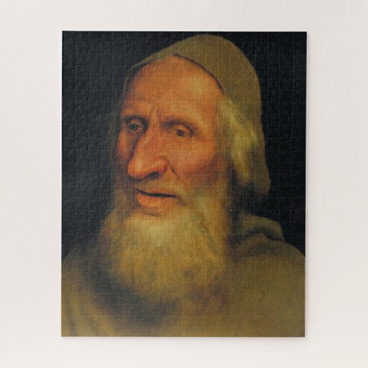 Leiter eines alten Mannes (von Quentin Metsys) Puzzle (Vertikal)