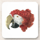 Leiter eines Ara (1725-1792) Aert Schouman Getränkeuntersetzer (Vorderseite)