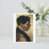 Leiter eines Bauernhofs, Vincent van Gogh Postkarte (Stehend Vorderseite)