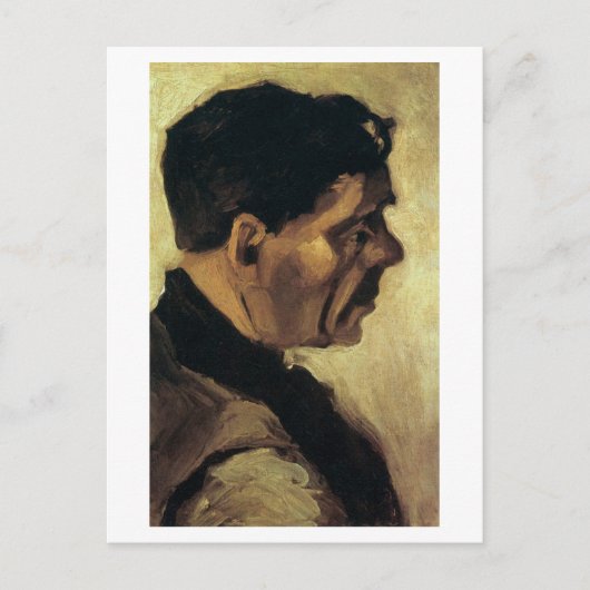 Leiter eines Bauernhofs, Vincent van Gogh Postkarte (Vorderseite)