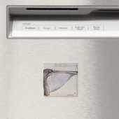 Leiter eines braunen Pelikans Magnet (In Situ (Geschirrspüler))