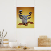 Leiter eines Bulls aus Irak, c.2000 v. Chr. Poster (Küche)