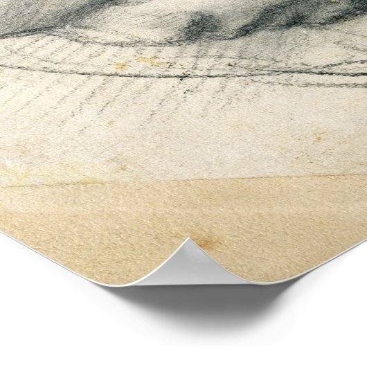 Leiter eines Cherub Poster (Ecke)