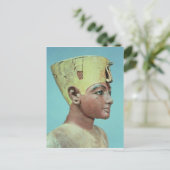 Leiter eines "Dummy" des jungen Tutankhamun Postkarte (Stehend Vorderseite)