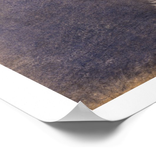 Leiter eines Fuchs Poster (Ecke)