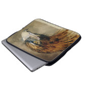 Leiter eines Golden Eagle (von John Ruskin) Laptopschutzhülle (Vorne Knopf)