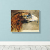 Leiter eines Golden Eagle (von John Ruskin) Leinwanddruck (Insitu (Holzboden))