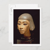 Leiter eines Harpisten, von Tell El-Amarna, c.1370 Postkarte (Vorne/Hinten)