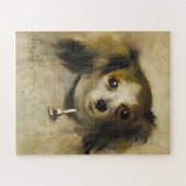 Leiter eines Hundes, Auguste Renoir Art Puzzle (Horizontal)