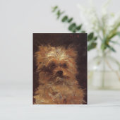 Leiter eines Hundes von Edouard Manet Postkarte (Stehend Vorderseite)