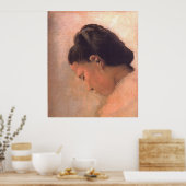 Leiter eines jungen Mädchens Poster (Küche)