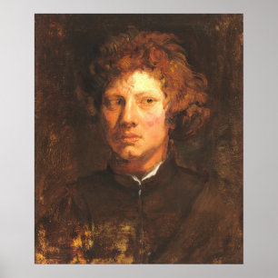 Leiter eines jungen Mannes - van Dyck Fine Art Pos Poster