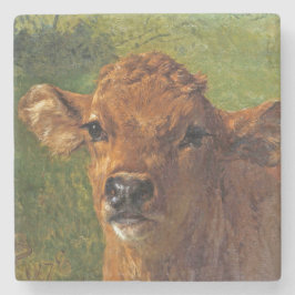 Leiter eines Kalbes (von Rosa Bonheur) Steinuntersetzer