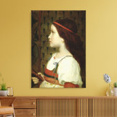 Leiter eines Kindes, 1866 Leinwanddruck (Insitu (Wohnzimmer))