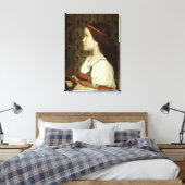 Leiter eines Kindes, 1866 Leinwanddruck (Insitu (Schlafzimmer))