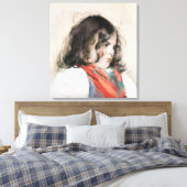 Leiter eines Kindes Leinwanddruck (Insitu (Schlafzimmer))