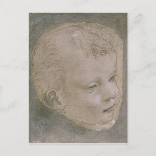 Leiter eines Kindes Postkarte
