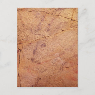 Leiter eines kleinen Stages, aus den Höhlen bei Postkarte