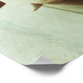 Leiter eines Kriegers, Terrakotta Army Poster (Ecke)