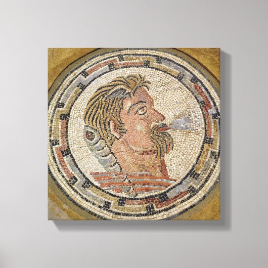 Leiter eines Mannes 2 Leinwanddruck (Vorderseite)