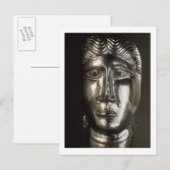 Leiter eines Mannes, gallo-römisch, 2.-3. Postkarte (Vorne/Hinten)