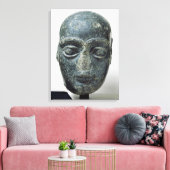 Leiter eines Mannes Leinwanddruck (Insitu (Wohnzimmer))