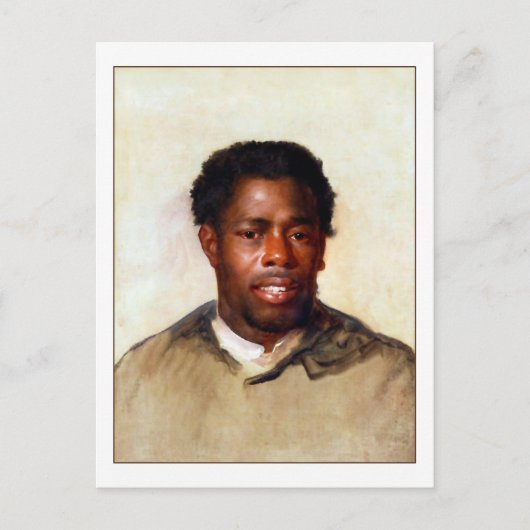 Leiter eines Mannes von John Singleton Copley Postkarte (Vorderseite)