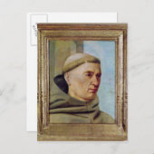 Leiter eines Monks Postkarte (Vorne/Hinten)