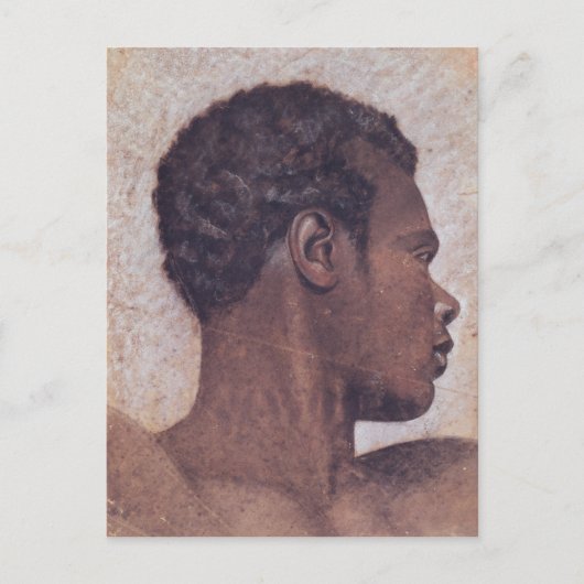 Leiter eines Neger Postkarte (Vorderseite)