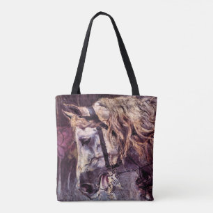 Leiter eines Pferdes von Giovanni Boldini, Vintage Tasche