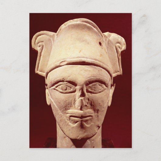 Leiter eines sechstäblichen Häuptlings mit ägyptis Postkarte (Vorderseite)