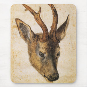 Leiter eines Stags (Hirschjagd) (von Albrecht Dure Mousepad