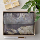 Leiter eines Weißen Pferdes (von Giovanni Boldini) Seidenpapier (Geschenk)