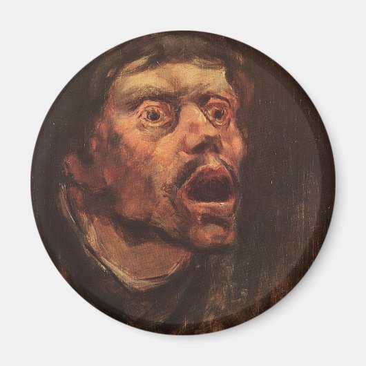 Leiter eines wütenden Mannes (Traurigkeit und Leid Magnet (Vorne)