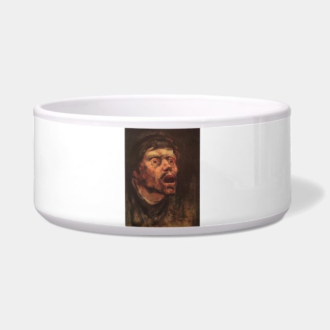 Leiter eines wütenden Mannes (Traurigkeit und Leid Napf (Vorderseite)