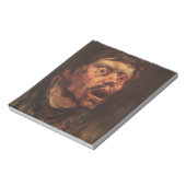 Leiter eines wütenden Mannes (Traurigkeit und Leid Notizblock (Rotiert)