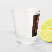 Leiter eines wütenden Mannes (Traurigkeit und Leid Schnapsglas (Links)