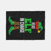 Leiter Elf Fleecedecke (Vorderseite (Horizontal))