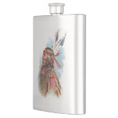 Leiter Gros Ventre: Magerer Wolf Flachmann (Links)