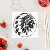 Leiter Indiens Serviette (Beispiel)