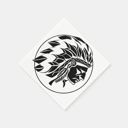 Leiter Indiens Serviette (Ecke)