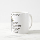 Leiter, keine Zeit, die mein Orchester braucht Kaffeetasse (VorderseiteRechts)