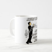 Leiter, keine Zeit, die mein Orchester braucht Kaffeetasse (Vorderseite Links)