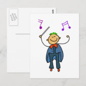 Leiter Kid Postkarte (Vorne/Hinten)