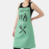 Leiter Koch.Year Etablierte Lachs Pink Schürze (InSitu)