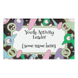 LEITER/LEITER DES JUGENDLICHEN AKTIONSZENTRUMS NAMENSCHILD