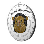 Leiter Mehanic.Mr.Trouble Dart Boards Dartscheibe (Vorderseite rechts)
