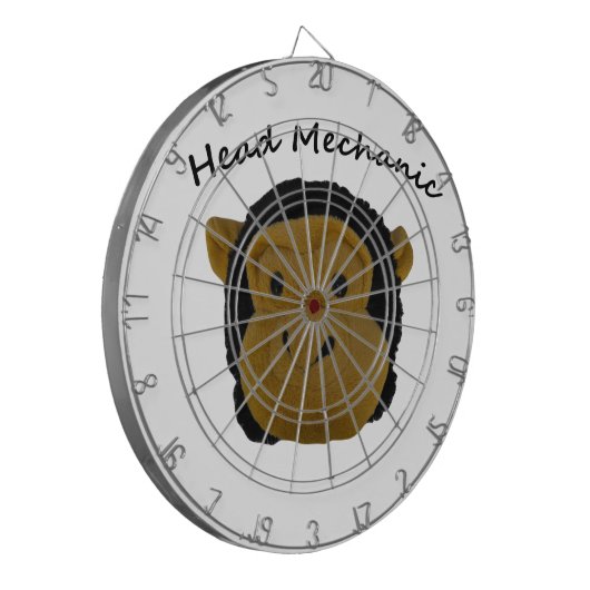 Leiter Mehanic.Mr.Trouble Dart Boards Dartscheibe (Vorderseite Links)