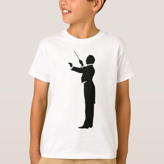 Leiter-Silhouette T-Shirt (Vorderseite)