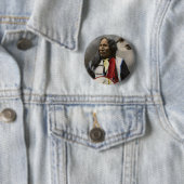 Leiter-Streiks mit Nase, Oglala Sioux 1899 Button (Beispiel)
